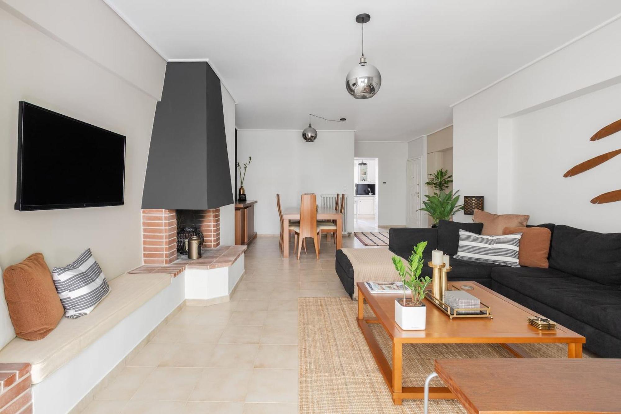 Fresh Detailed Stylish Apartment At Acropolis Atenas Exterior foto