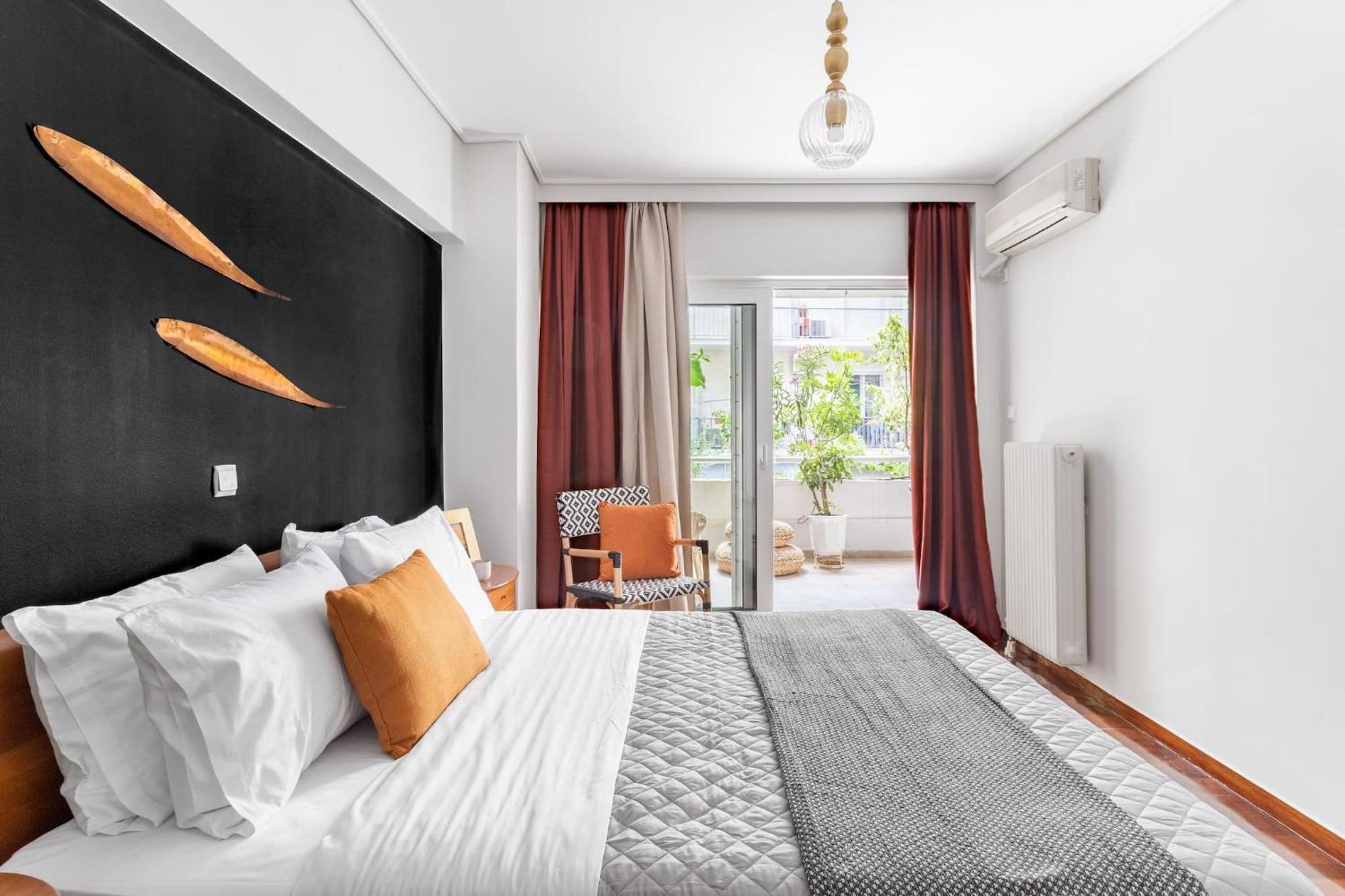 Fresh Detailed Stylish Apartment At Acropolis Atenas Exterior foto